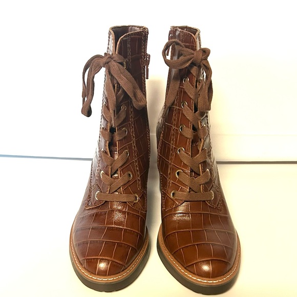 Naturalizer Callie Platform Brown Ankle Booties Size 7.5 NEW - Picture 4 of 7